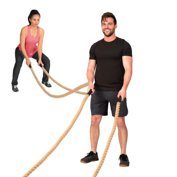 BRAND NEW in box gozone strength training 40ft battle rope (1.5 diameter) - Picture 2 of 8